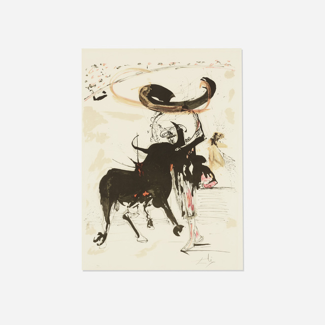 Salvador Dalí, ‘Bullfight No. 2’, 1966, Print, Lithograph, Rago/Wright