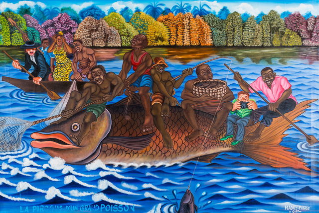 MAORY PRINCE, ‘La pirogue d'un grand poisson’, 2011, Africa Bomoko