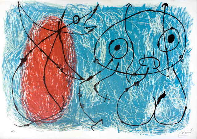 Joan Miró, ‘Le Lézard aux Plumes d’Or’, 1971, Wallector