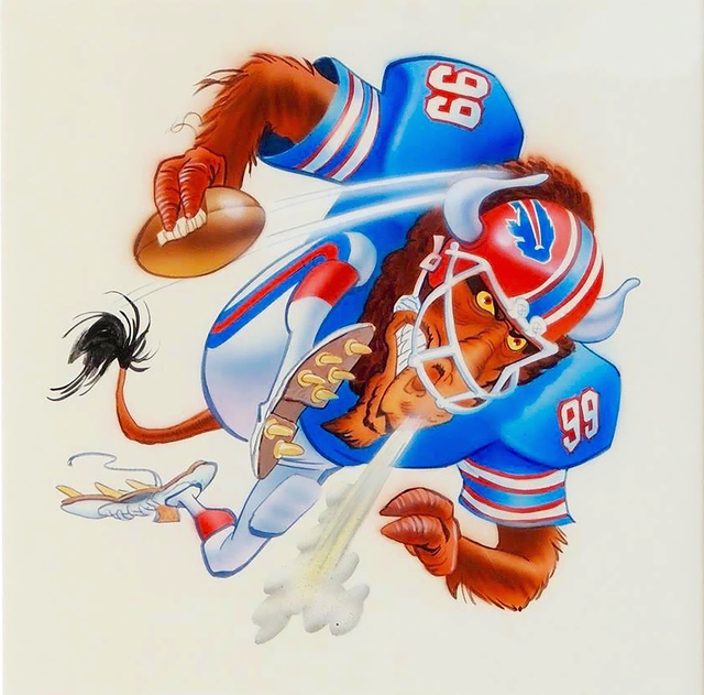 Jack Davis, ‘Buffalo Bills Football Illustration’, The Illustrated Gallery