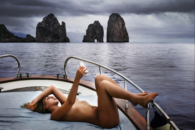 David Drebin, ‘Capri Selfie’, Art Angels