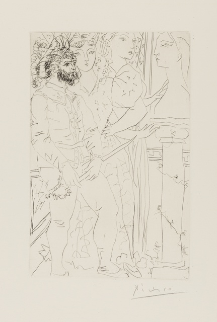 Pablo Picasso, ‘Trois Acteurs (Bloch 145)’, 1933, Forum Auctions