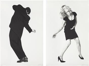 Robert Longo - Raphael; and Barbara