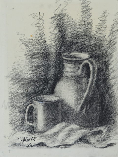 Saqer Al-Qatil, ‘Untitled’, 1984, Zawyeh Gallery