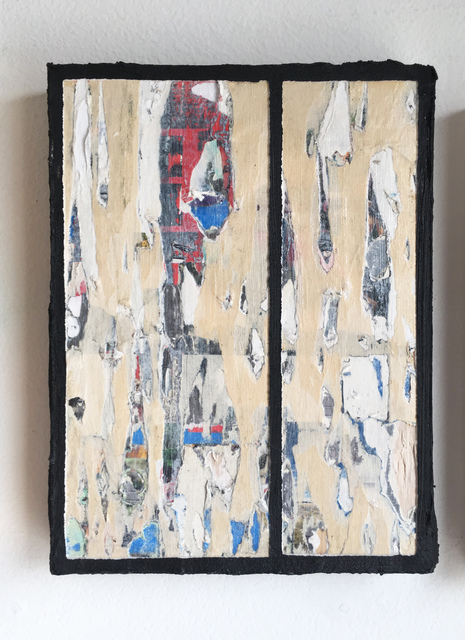 Francesca Reyes, ‘Door #12’, 2018, Painting, Oil, acrylic & paper on panel, Deep Space Gallery