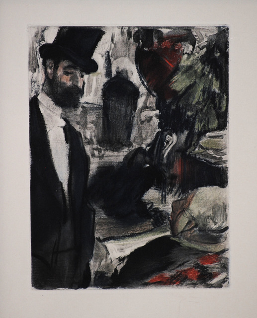 Edgar Degas, ‘Ludovic Halevey Finds Madame Cardinal in the Dressing Room’, 1938-1939, Contessa Gallery