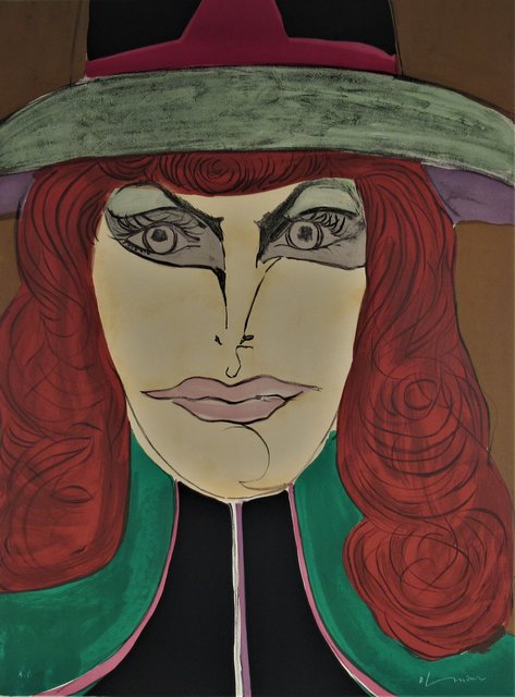 Richard Lindner, ‘Read Head’, 1971, Joseph Grossman Fine Art Gallery