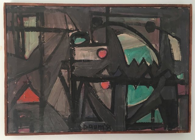 Howard Daum, ‘Untitled’, 1951, Painting, Oil on Canvas, Montanaro Fine Art
