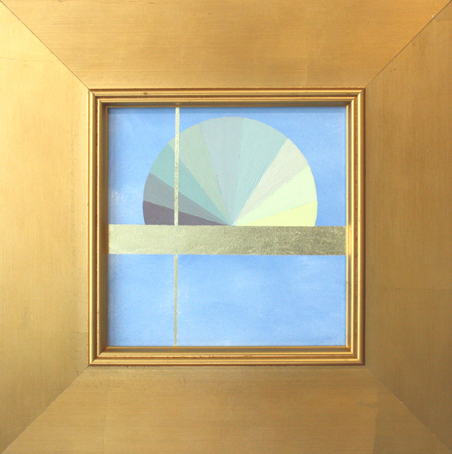 Kate Hooray Osmond, ‘Mantra G’, 2019, Painting, Oil and gold leaf on panel, framed, Miller Gallery Charleston