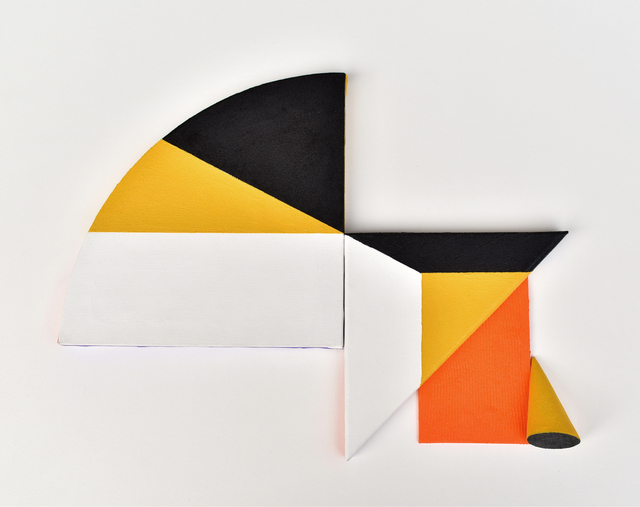 Ron Robertson-Swann, ‘Turning The Corner’, 2018, Painting, Acrylic on canvas & polystyrene, Charles Nodrum Gallery