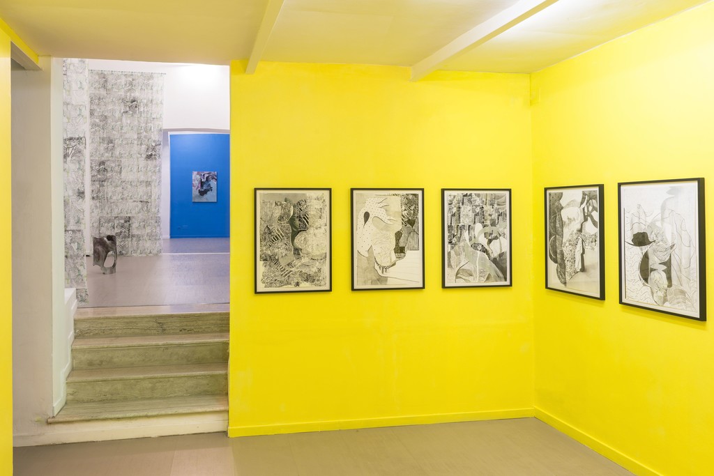 Alessandro Roma, One foot in the world and the other in the stillness, installation view at z2o Sara Zanin Gallery, Rome, room 1 Alessandro Roma, One foot in the world and the other in the stillness, installation view at z2o Sara Zanin Gallery, Rome, room 1
