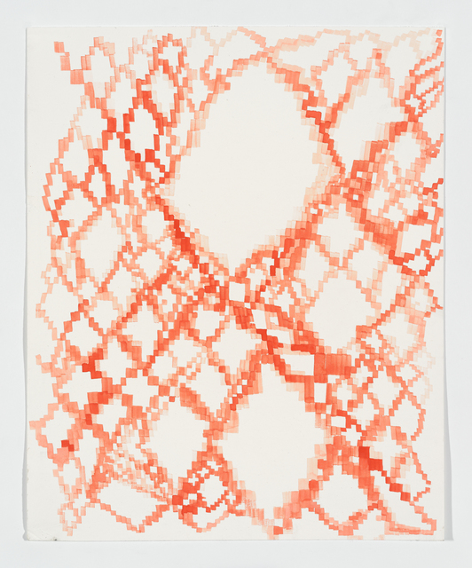 Keltie Ferris, ‘Untitled’, 2014, Painting, Gouache on matte board, Topical Cream Benefit Auction