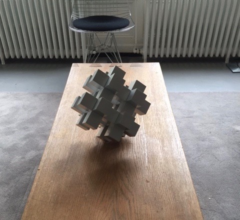 Ewerdt Hilgemann, ‘'Cube Structure'’, 1973, BorzoGallery