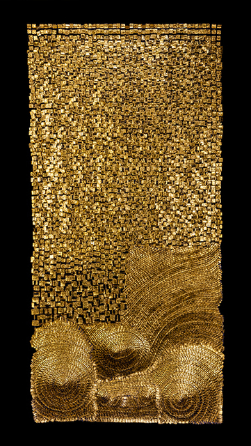 Olga de Amaral, ‘Poblado L’, 2016, Galería La Cometa