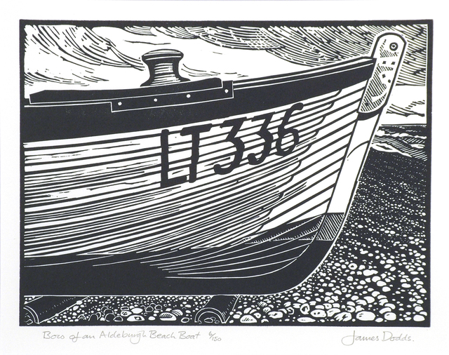James Dodds, ‘Bow of an Aldeburgh Beach Boat’, Dowling Walsh