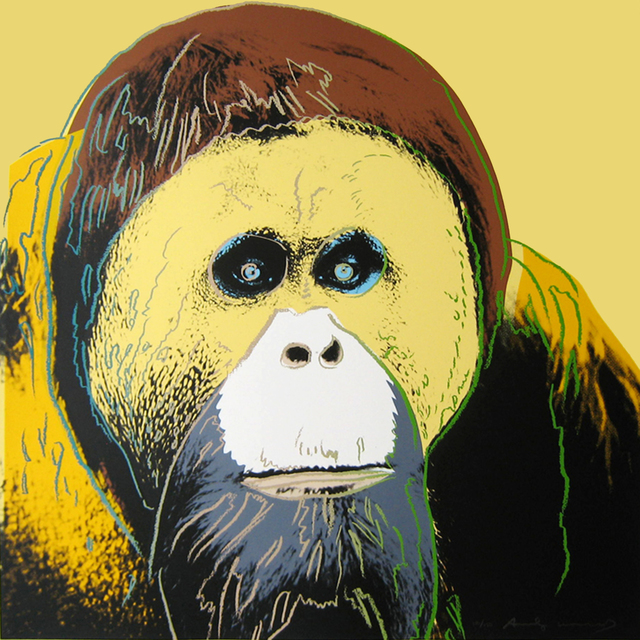 Andy Warhol, ‘Orangutan, from the Endangered Species Portfolio’, 1983, Joseph K. Levene Fine Art, Ltd.