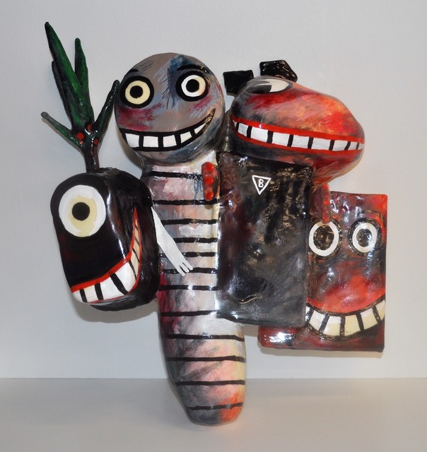 M.S. BASTIAN & ISABELLE L., ‘Die Vier Freunde’, 2015, GALERIE URS REICHLIN