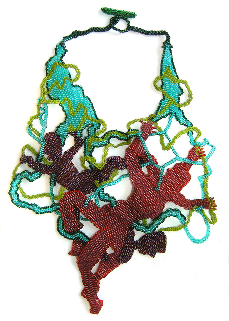 Joyce J. Scott, ‘Ribbon Dancers’, 2009, Mobilia Gallery
