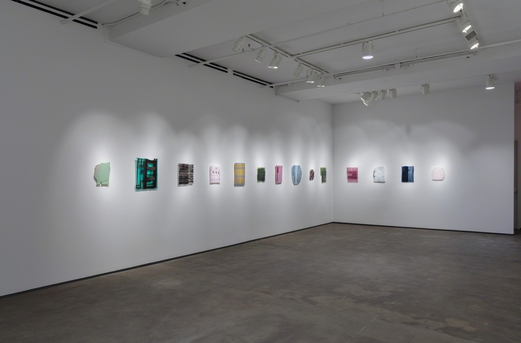 Installation view of Sam Moyer: Naked as the Glass at Sean Kelly, New York
February 21 - March 16, 2019
Photography: JSP Art Photography
Courtesy: Sean Kelly, New York Installation view of Sam Moyer: Naked as the Glass at Sean Kelly, New York
February 21 - March 16, 2019
Photography: JSP Art Photography
Courtesy: Sean Kelly, New York