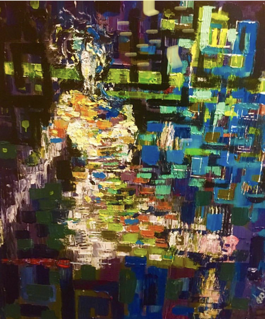 Doba Afolabi, ‘Lady in Lockdown’, 2019, Painting, Acrylic on canvas, Zenith Gallery