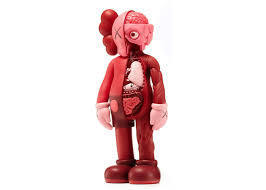 KAWS, ‘KAWS Companion Blush (Flayed) Red’, 2017, Sculpture, Vinyl, Little Art Piece