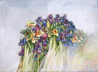 Morton Kaish, ‘Wild Irises’, 2018, Fritz Gallery