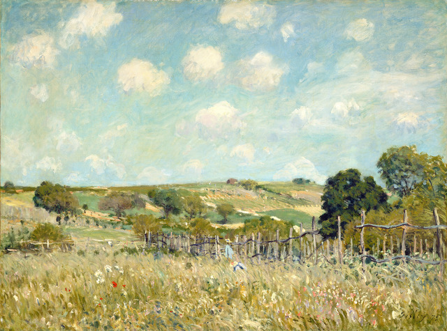 Alfred Sisley Meadow 1875 Artsy