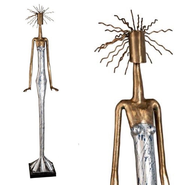 Rafael Cabrera, ‘Sunshine ’, 2021, Sculpture, Bronze + enamel paint + granite base, Biaggi & Faure Fine Art