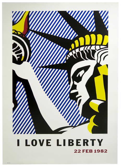 Roy Lichtenstein, ‘ I Love Liberty’, 1982, Alternate Projects