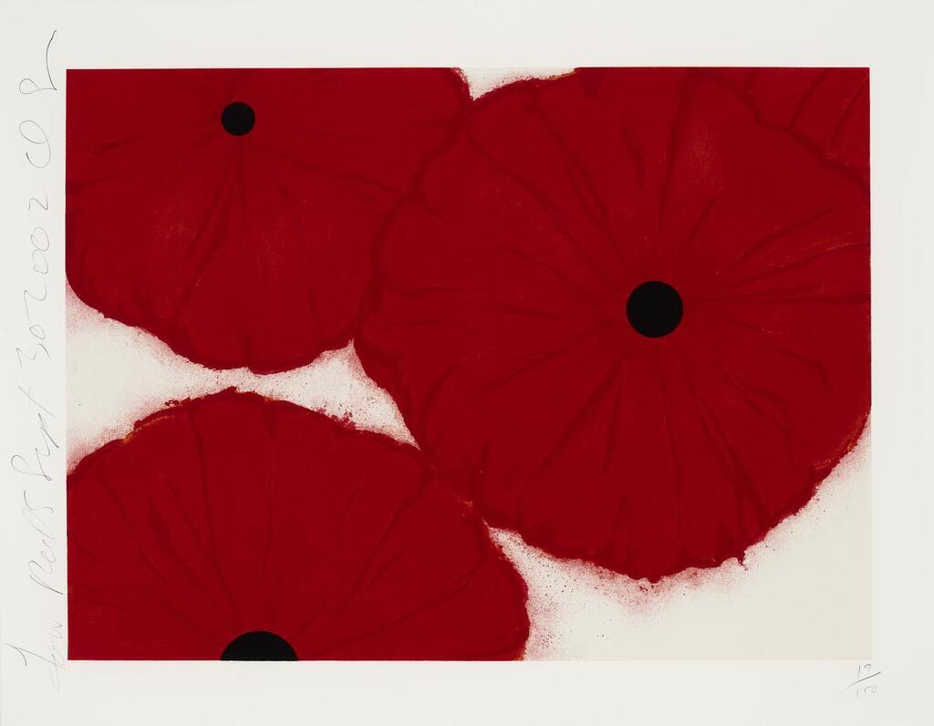 Donald Sultan - Four Reds