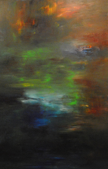 MD Tokon, ‘Autumn Days Walk’, 2014, Painting, Acrylic on Canvas, Isabella Garrucho Fine Art