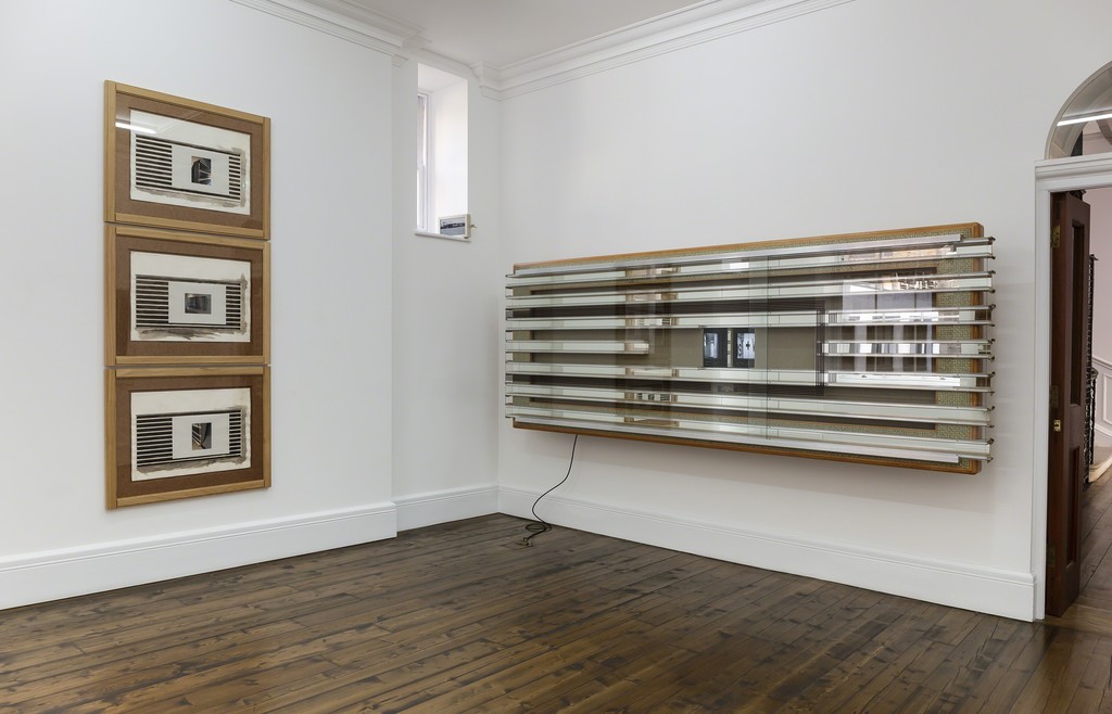 Installation view, Reinhard Much, Full Take, Sprüth Magers, London, February 20 - May 11, 2019; Photography: Jochen Arentzen Installation view, Reinhard Much, Full Take, Sprüth Magers, London, February 20 - May 11, 2019; Photography: Jochen Arentzen