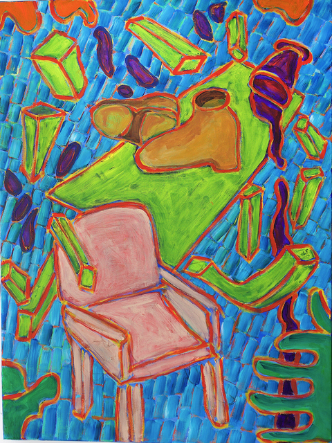 Jerry Mischak, ‘Don't Put Your Shoes on the Table’, 2019, Jim Kempner Fine Art