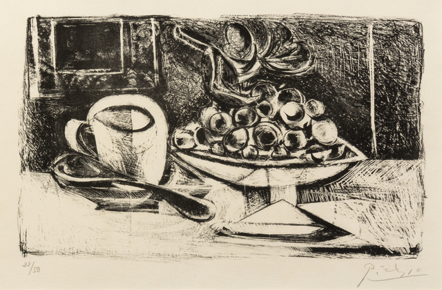 Pablo Picasso, ‘Nature Morte Au Compotier’, 1945, Hindman