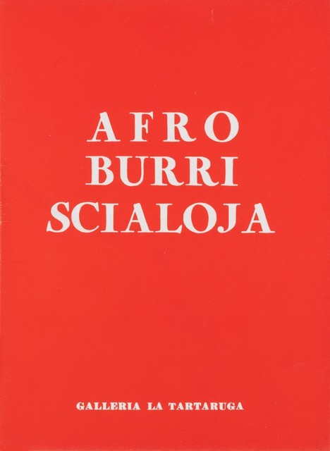 Alberto Burri, ‘Recent works’, 1957, Drawing, Collage or other Work on Paper, Flyer, Finarte