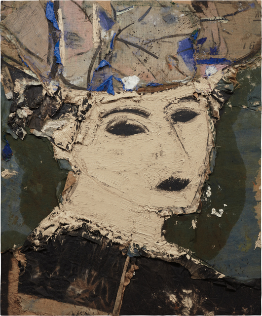 Manolo Valdés, ‘Joelle sobre fondo verde oscuro’, 2009, Phillips