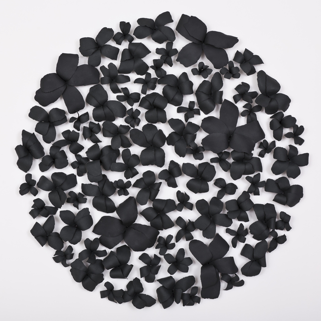 Valeria Nascimento, ‘Black Hibiscus’, 2019, Heather Gaudio Fine Art
