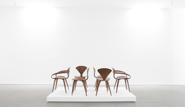 Norman Cherner Pretzel Chairs Ca 1958 Artsy