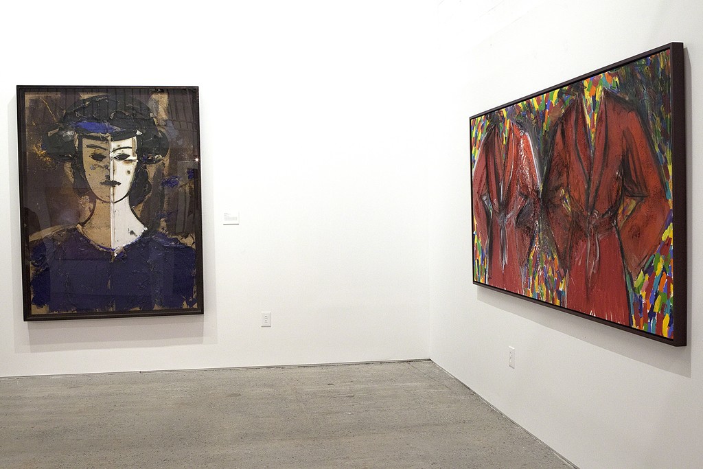 Jim Dine and Manolo Valdes at BOCCARA ART Brooklyn Gallery Jim Dine and Manolo Valdes at BOCCARA ART Brooklyn Gallery