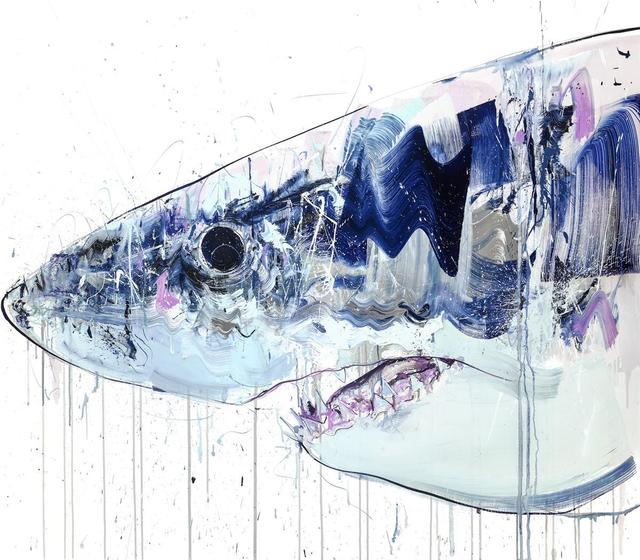 Dave White, ‘Great White (Original)’, 2019, Painting, Oil on linen, Hang-Up Gallery