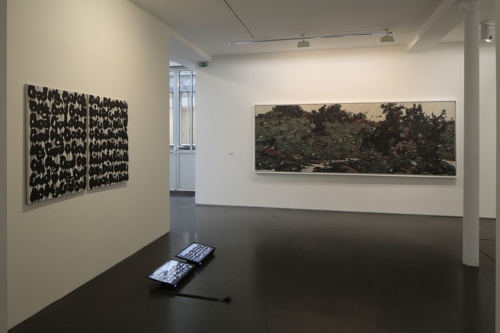 Installation view solo show Yang Jiechang. © Hervé Abbadie Installation view solo show Yang Jiechang. © Hervé Abbadie