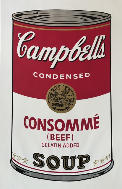 Andy Warhol, ‘Campbell's Soup I, Consomme (Beef) F&S II.52’, 1968, Fine Art Mia