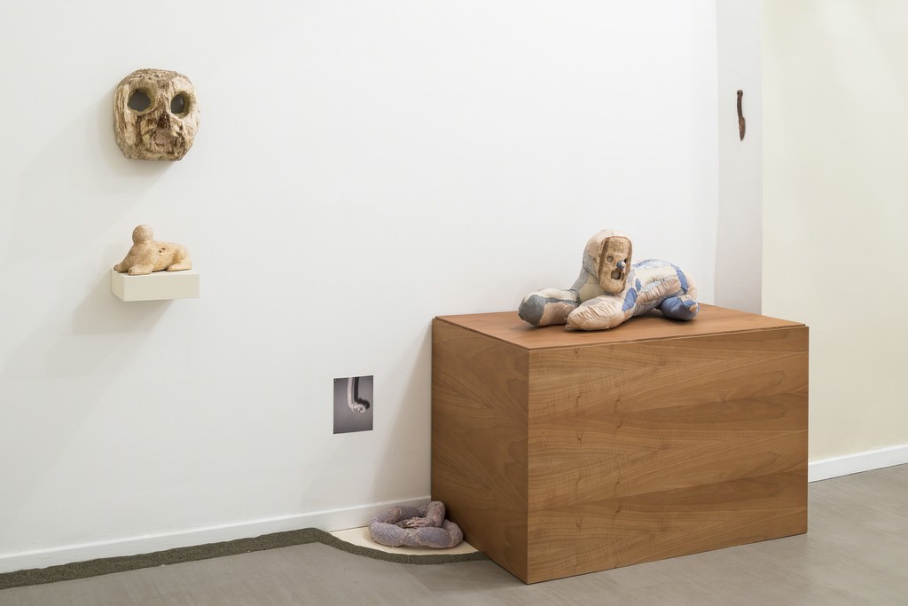 Evgeny Antufiev, Fusion and absorption, installation view at z2o Sara Zanin Gallery, Rome, room 3 Evgeny Antufiev, Fusion and absorption, installation view at z2o Sara Zanin Gallery, Rome, room 3