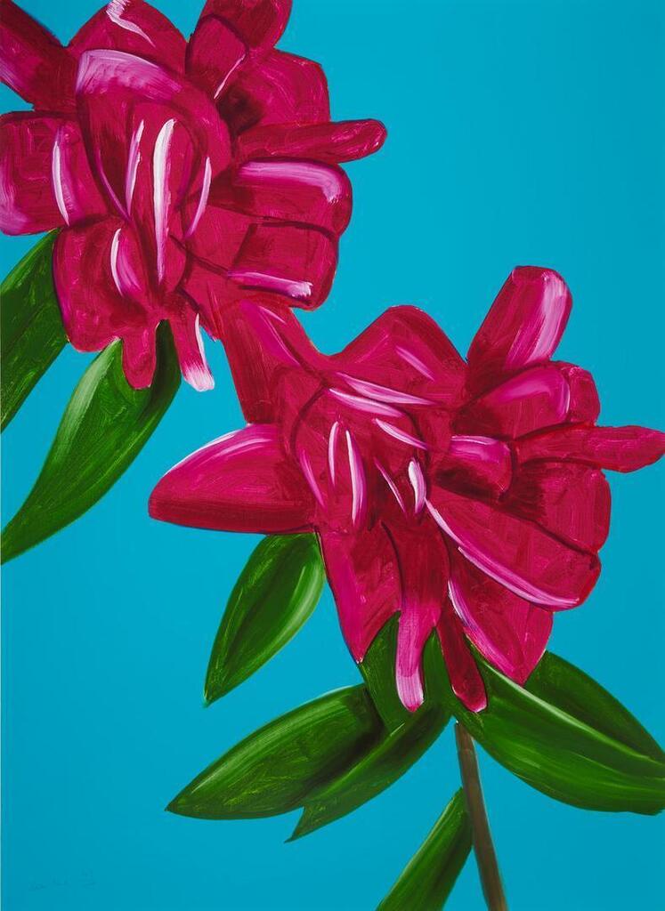 Alex Katz - Peonies