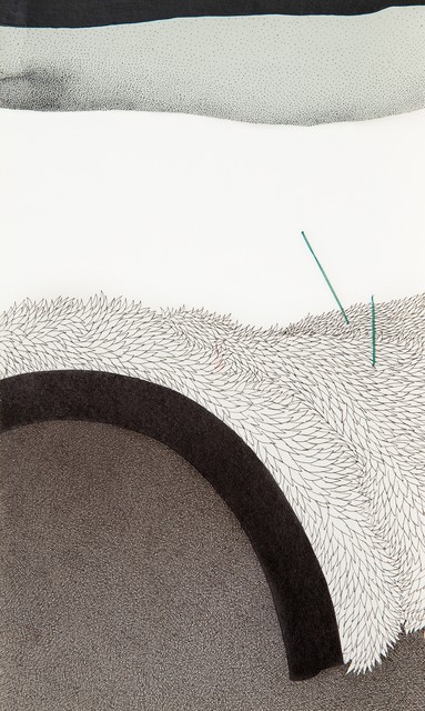 Jung-Yeon Min, ‘Sur un fil’, 2014, Galerie Maria Lund