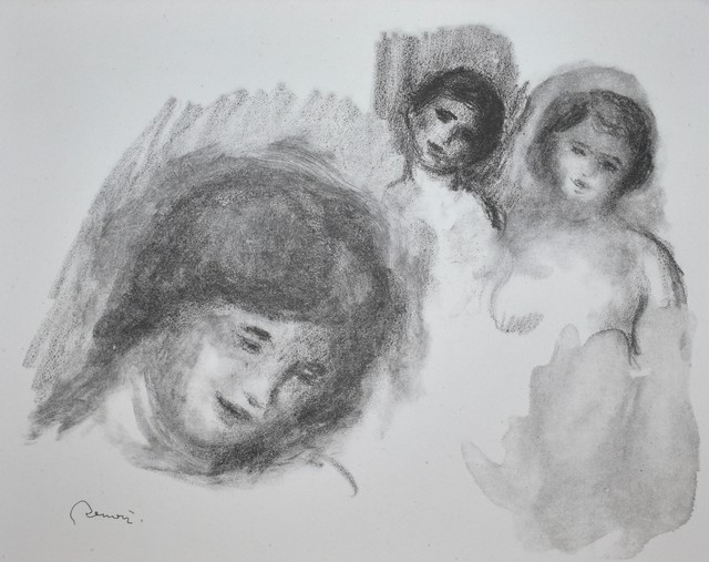 Pierre-Auguste Renoir, ‘La Pierre au Trois Croquis’, 1919, Georgetown Frame Shoppe