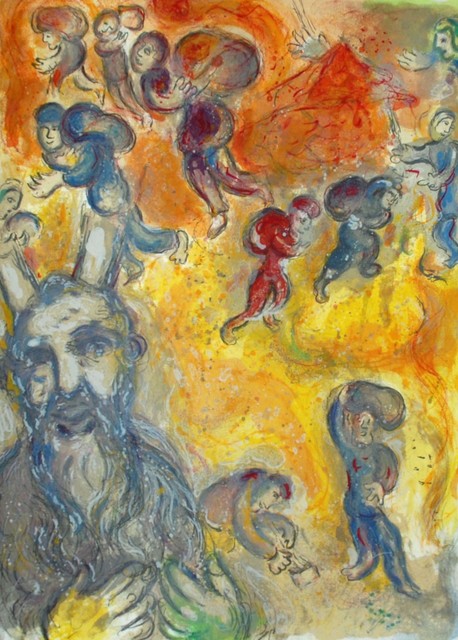 Marc Chagall, ‘Moses Sees the Sufferings of His People’, 1966, Georgetown Frame Shoppe