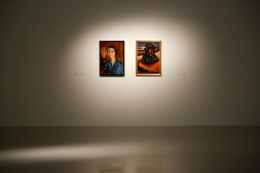 Installation view of "Focus: Works from the Mathaf Collection" at Mathaf: Arab Museum of Contemporary Art, Qatar (2015-2016) Installation view of "Focus: Works from the Mathaf Collection" at Mathaf: Arab Museum of Contemporary Art, Qatar (2015-2016)