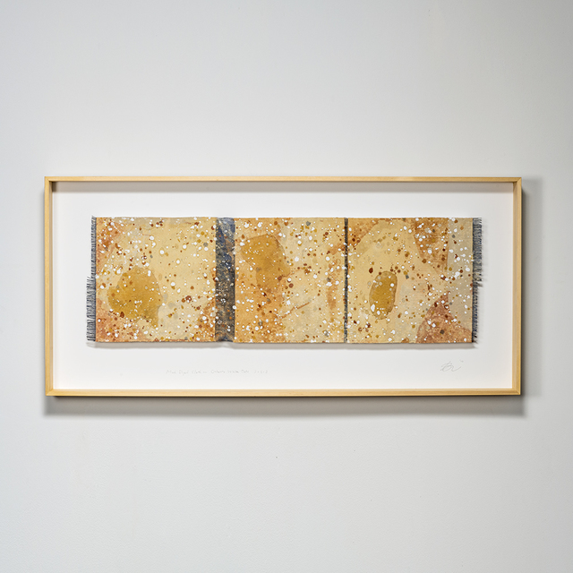 Chiyoko Tanaka, ‘Mud-Dyed Cloth - Ocher. White Mud Dots’, 2018, browngrotta arts