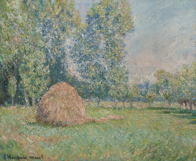 Blanche Hoschedé-Monet, ‘Meule de foin, plaine des Ajoux, Giverny’, 1884-1885, HELENE BAILLY GALLERY